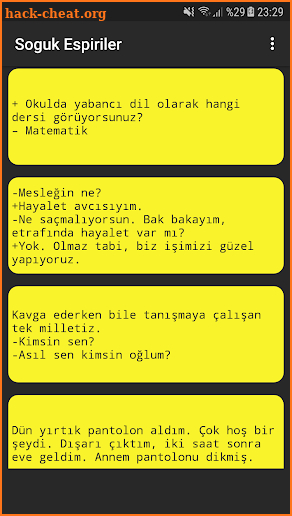 Soğuk Espiriler + screenshot