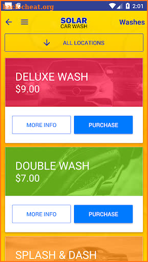 Solar Car Wash screenshot