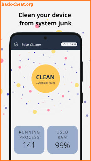 Solar Cleaner: Device booster screenshot