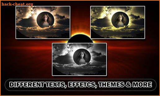 Solar Eclipse Photo Frames screenshot