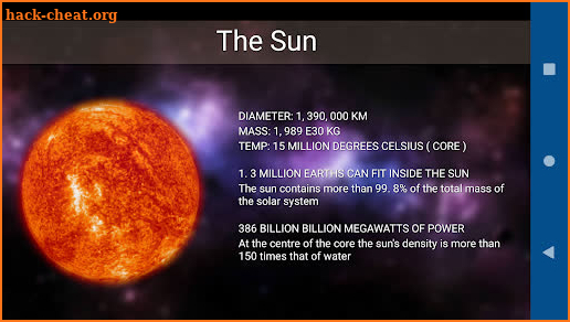 Solar System for Android screenshot