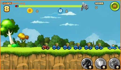 Soldier Policeman Car Race screenshot