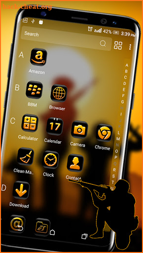 Soldier Theme Launcher screenshot