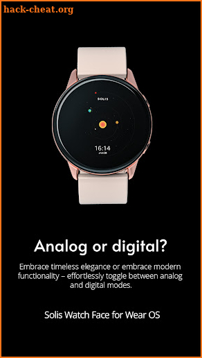 Solis Watch Face for Wear OS screenshot