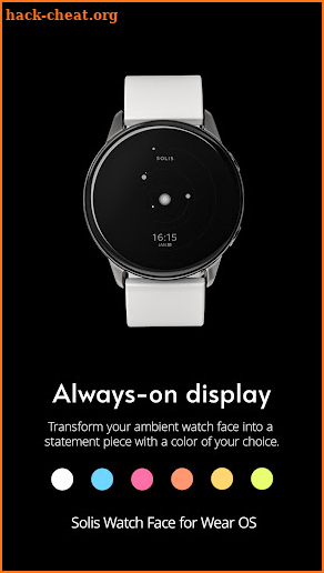 Solis Watch Face for Wear OS screenshot