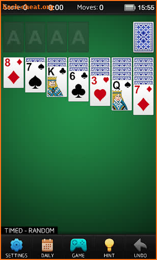 Solitaire screenshot