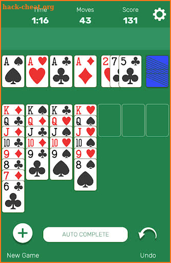 Solitaire screenshot