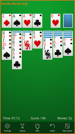 Solitaire screenshot