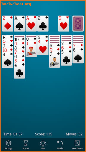 Solitaire screenshot