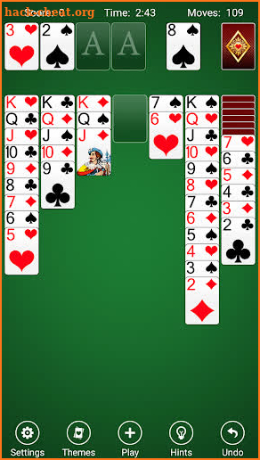 Solitaire screenshot