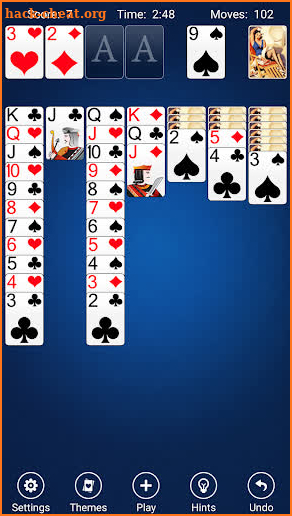 Solitaire screenshot