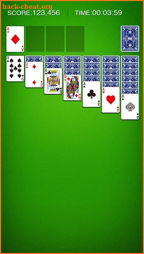 Solitaire screenshot