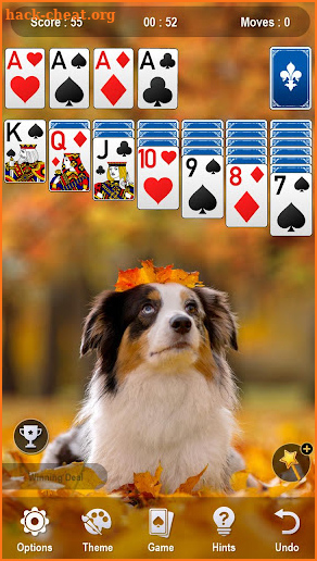 Solitaire screenshot