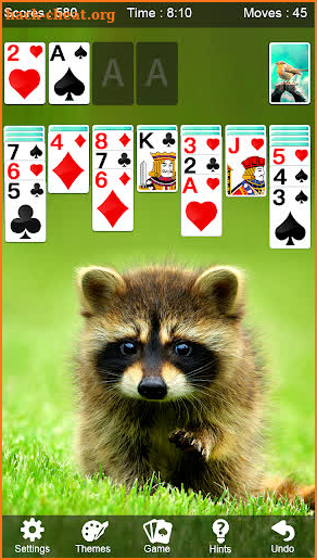 Solitaire screenshot