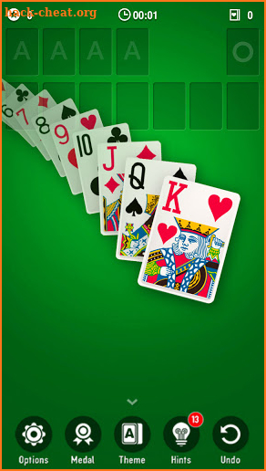 Solitaire screenshot