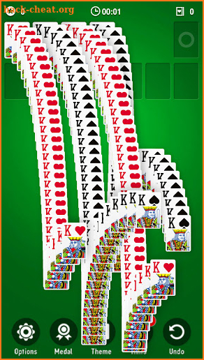 Solitaire screenshot