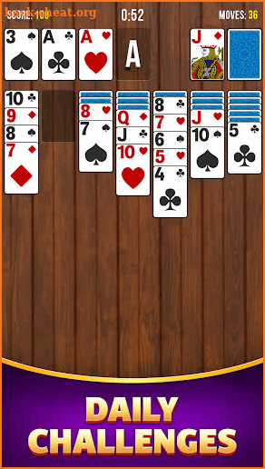 Solitaire screenshot