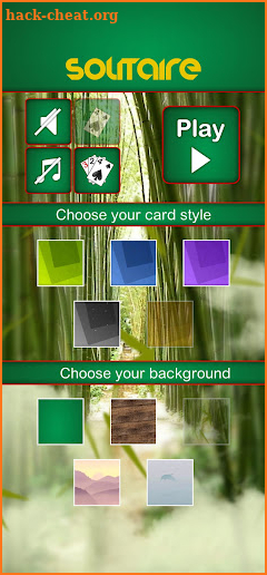 Solitaire screenshot