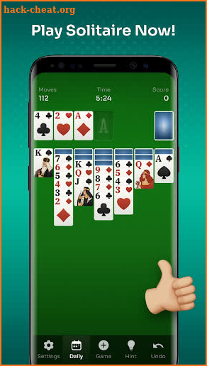 Solitaire screenshot