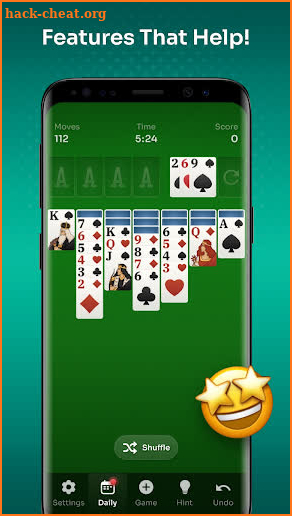 Solitaire screenshot