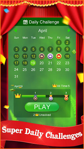 Solitaire screenshot