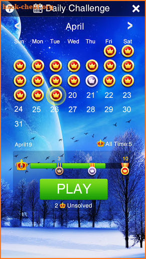 Solitaire screenshot