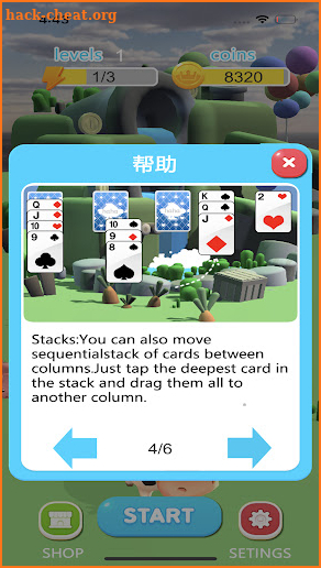 Solitaire 3D Cute Animals screenshot