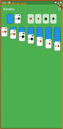 Solitaire screenshot