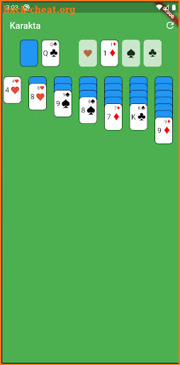 Solitaire screenshot