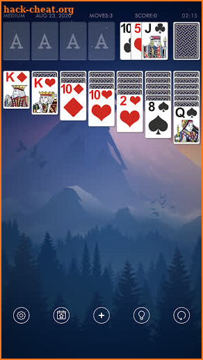 Solitaire screenshot