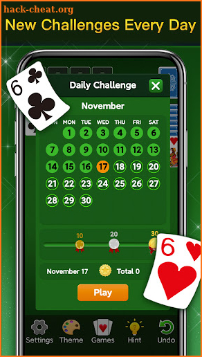 Solitaire screenshot