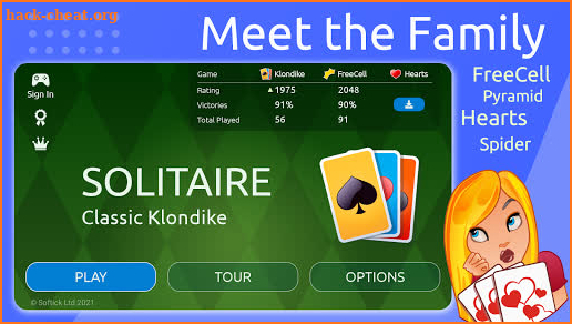 Solitaire screenshot