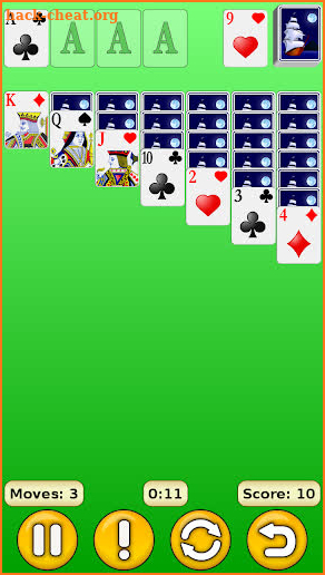 Solitaire screenshot