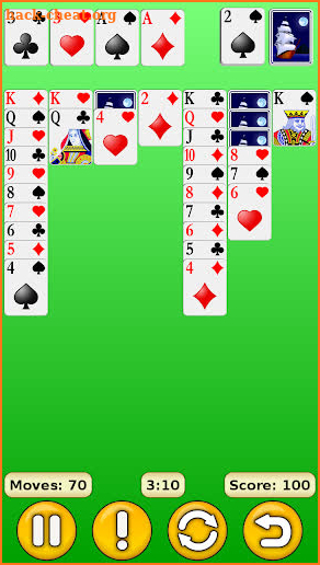 Solitaire screenshot