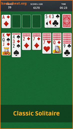 Solitaire screenshot