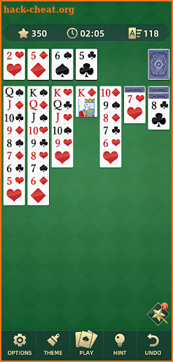 Solitaire screenshot