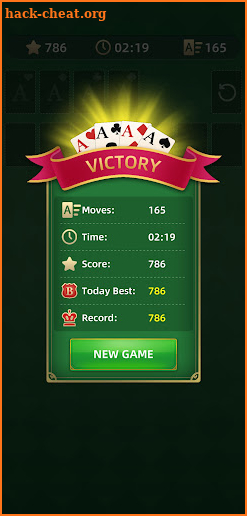 Solitaire screenshot