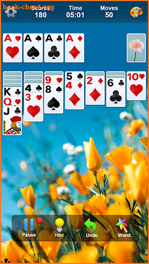 Solitaire screenshot