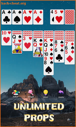 Solitaire screenshot