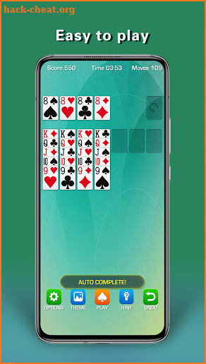 Solitaire screenshot