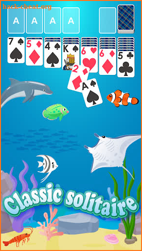 Solitaire - Aquazone screenshot