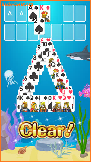 Solitaire - Aquazone screenshot