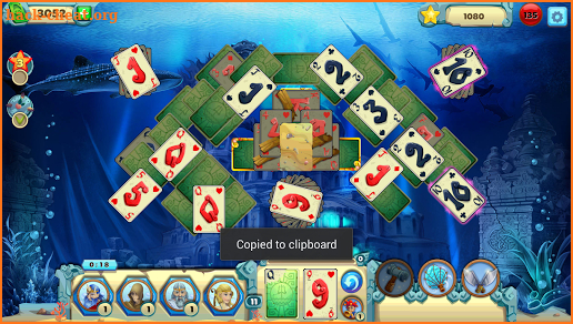 Solitaire Atlantis screenshot