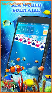 Solitaire-Beautiful SeaWorld theme, funny CardGame screenshot