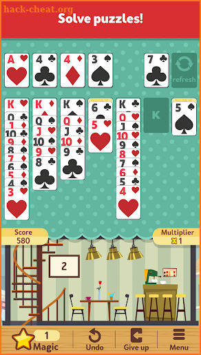 Solitaire Bistro screenshot