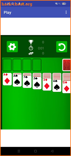 solitaire cards-game screenshot