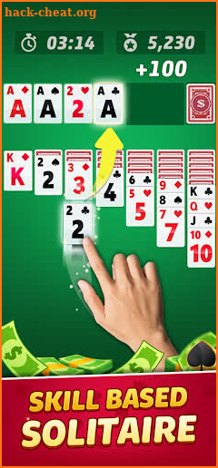 Solitaire-Cash Win Money ayuda screenshot