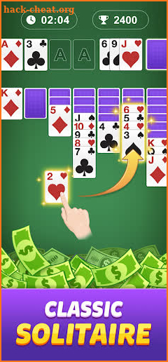 Solitaire-Cash Win Money ayuda screenshot