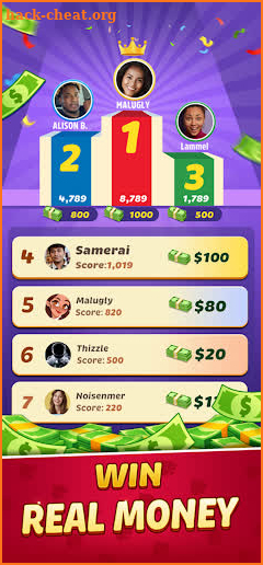 Solitaire-Cash Win Money ayuda screenshot