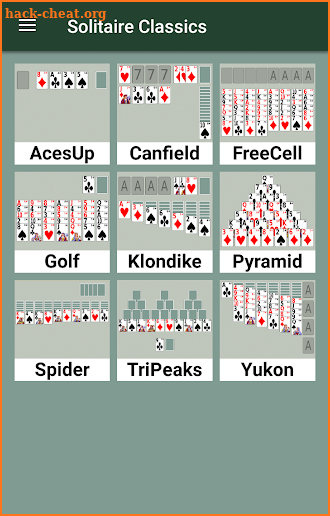 Solitaire Classics screenshot